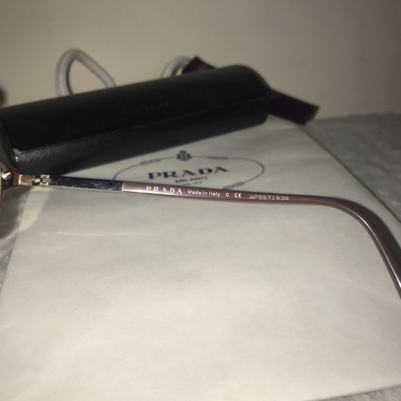 Authentic Prada Prescription Eyeglasses with case - Picture 7 of 16